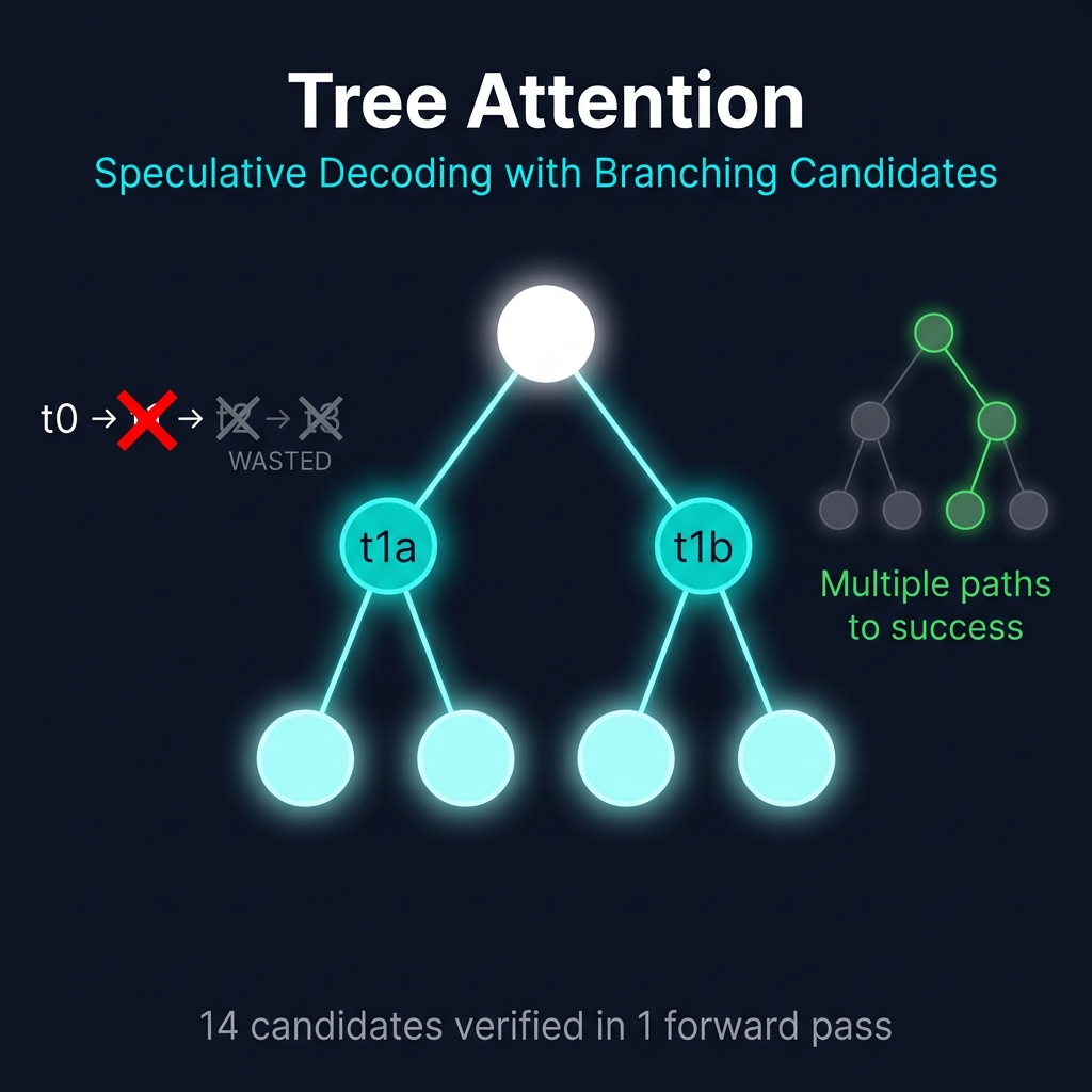 Tree-Based Speculative Decoding